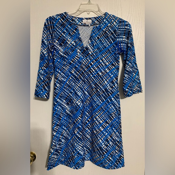 Jude Connally Dresses & Skirts - Judy Connally Abstract Print Tunic Dress